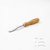 Reverse Bent Gouge, Bent Gouge Wood Carving Chisel